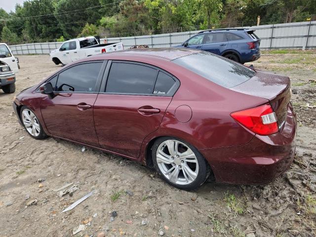 Photo 2 from auction – 2012 HONDA CIVIC LX with VIN 2HGFB2F57CH539087