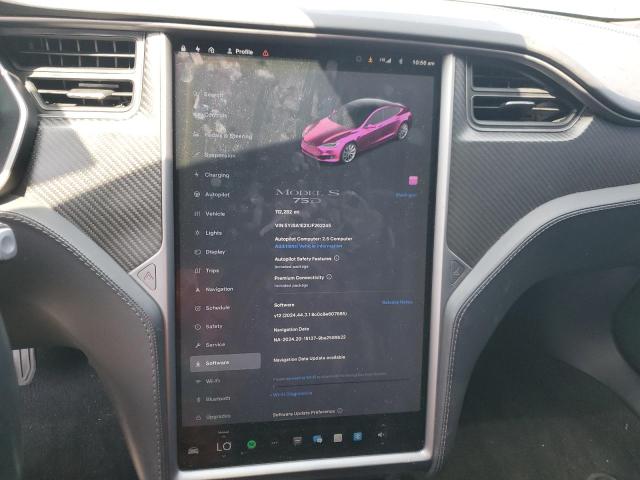 Photo 9 from auction – 2018 TESLA MODEL S with VIN 5YJSA1E2XJF262245