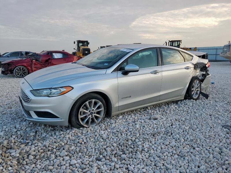FORD FUSION SE 2017 with VIN 3FA6P0LU3HR384166 - Photo from auction