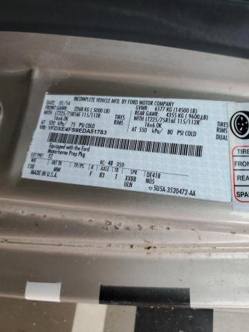 Photo 10 from auction – 2015 FORD ECONOLINE with VIN 1FDXE4FS9EDA51783