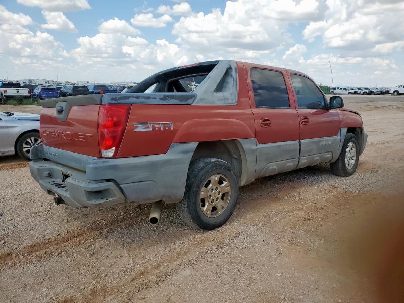 Photo 3 from auction – 2002 CHEVROLET AVALANCHE with VIN 3GNEC13T52G326259