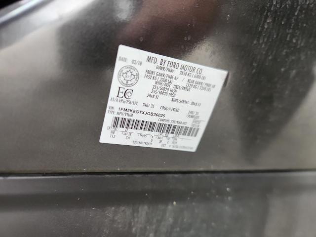 Photo 14 from auction – 2018 FORD EXPLORER S with VIN 1FM5K8GTXJGB36025
