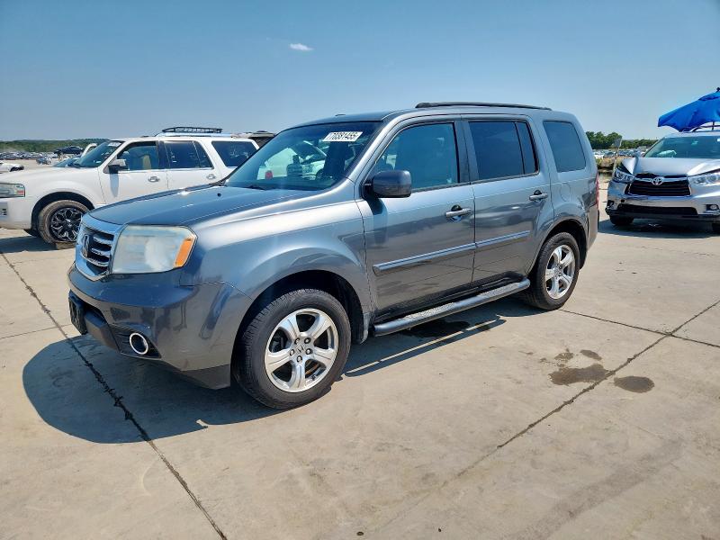 HONDA PILOT EX 2012 with VIN 5FNYF3H45CB014220 - Photo from auction