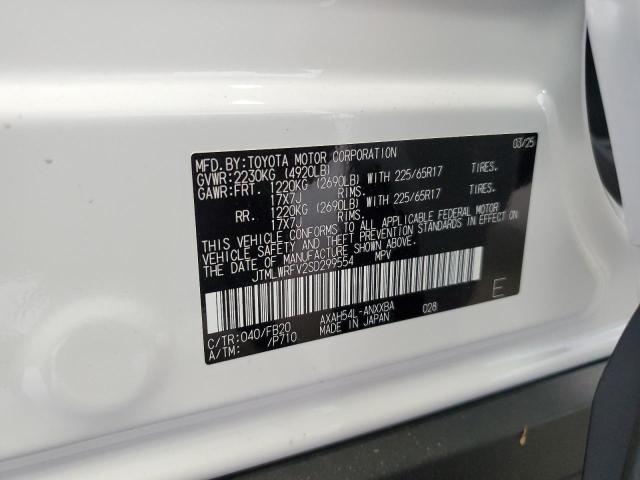 Photo 14 from auction – 2025 TOYOTA RAV4 LE with VIN JTMLWRFV2SD299554