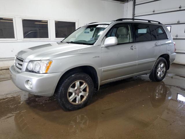 TOYOTA HIGHLANDER 2001 with VIN JTEHF21A110027998 - Photo from auction