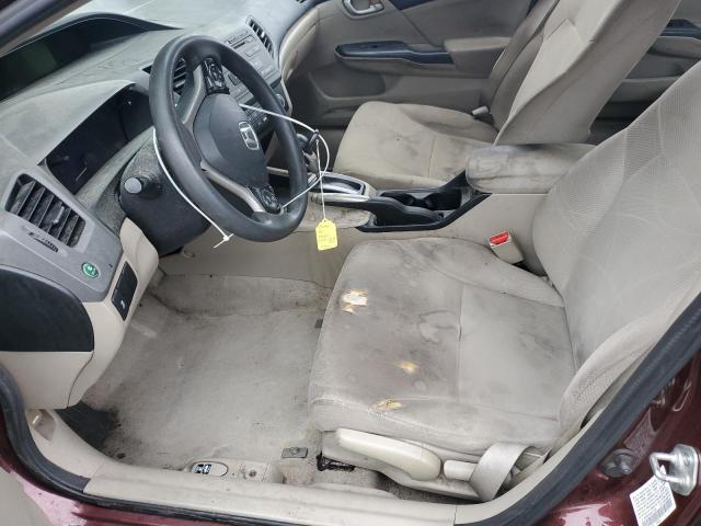 Photo 7 from auction – 2012 HONDA CIVIC LX with VIN 19XFB2F50CE373702