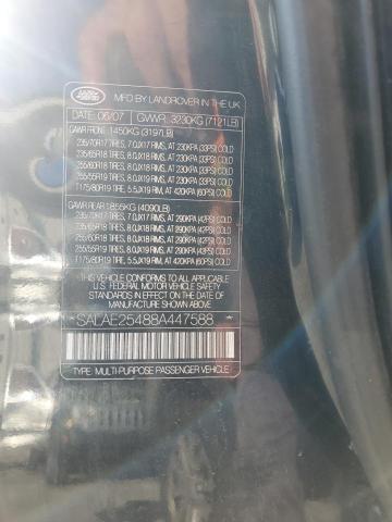 Photo 14 from auction – 2008 LAND ROVER LR3 SE with VIN SALAE25488A447588