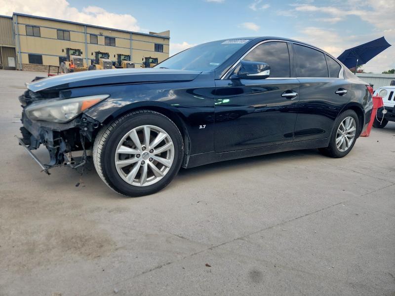 INFINITI Q50 BASE 2015 with VIN JN1BV7AP4FM356552 - Photo from auction