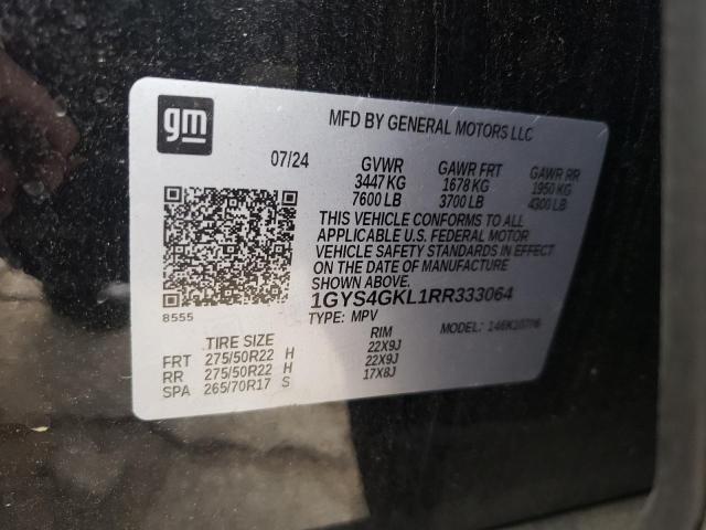 Photo 14 from auction – 2024 CADILLAC ESCALADE S with VIN 1GYS4GKL1RR333064