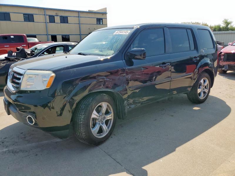 HONDA PILOT EXLN 2013 with VIN 5FNYF3H7XDB042302 - Photo from auction
