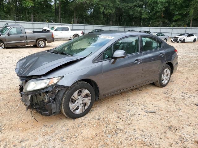 HONDA CIVIC LX 2013 with VIN 19XFB2F5XDE281031 - Photo from auction