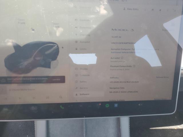 Photo 9 from auction – 2023 TESLA MODEL 3 with VIN 5YJ3E1EA9PF620041