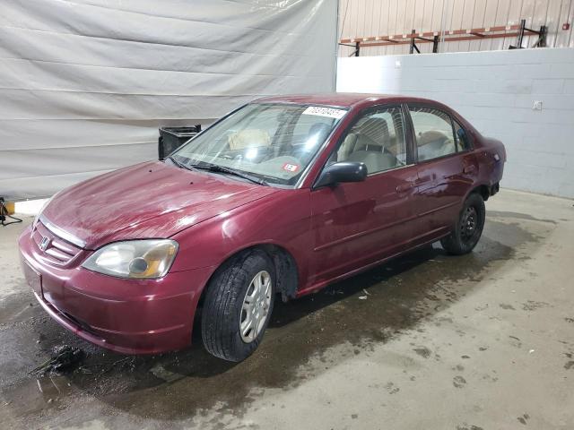 HONDA CIVIC LX 2002 with VIN 2HGES16532H534540 - Photo from auction