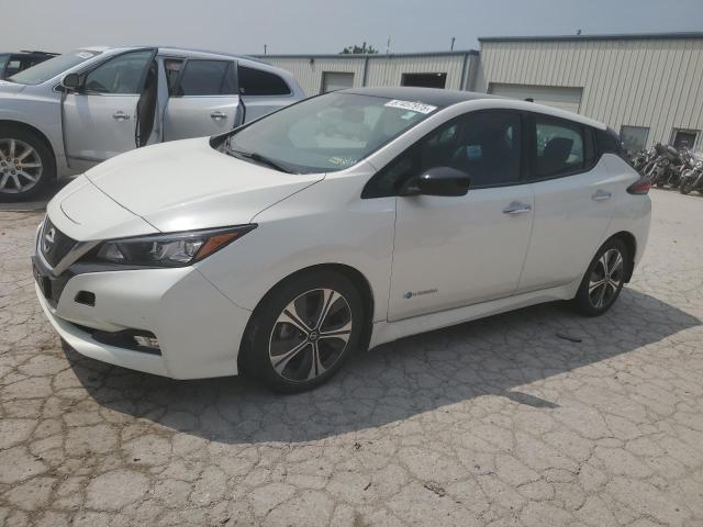 NISSAN LEAF S 2018 with VIN 1N4AZ1CPXJC302720 - Photo from auction