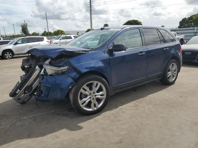 FORD EDGE SEL 2012 with VIN 2FMDK3J98CBA78003 - Photo from auction