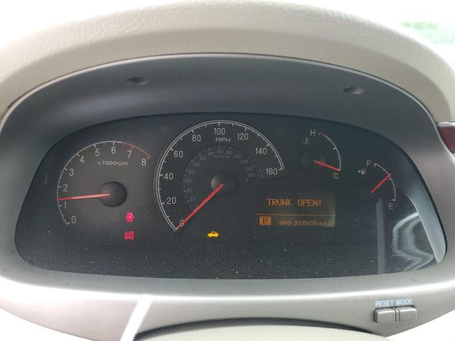 Photo 9 from auction – 2006 HYUNDAI AZERA SE with VIN KMHFC46FX6A135022