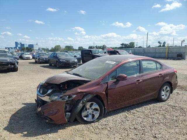 Photo 1 from auction – 2013 HONDA CIVIC LX with VIN 19XFB2F51DE086354