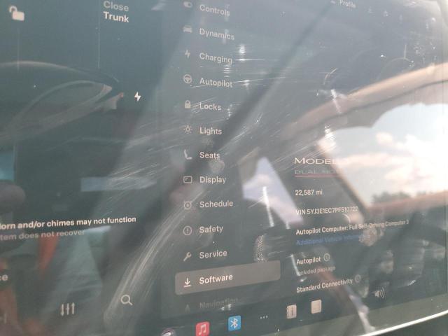 Photo 9 from auction – 2023 TESLA MODEL 3 with VIN 5YJ3E1EC7PF510722