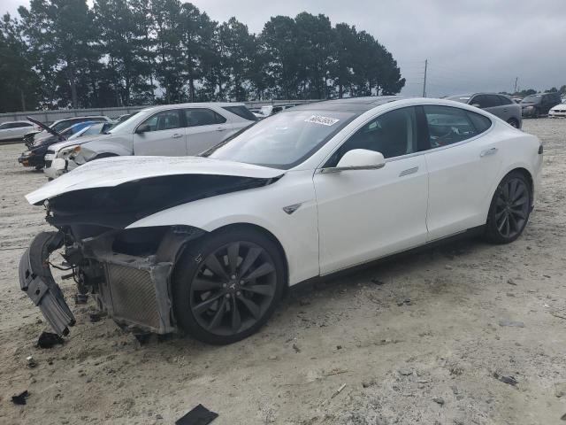TESLA MODEL S 2013 with VIN 5YJSA1DPXDFP12719 - Photo from auction