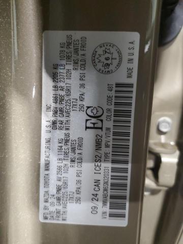 Photo 14 from auction – 2025 MAZDA CX-50 GS-L with VIN 7MMVABCM6SN320331