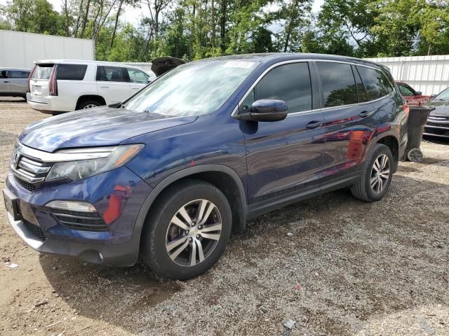 HONDA PILOT EXL 2017 with VIN 5FNYF6H58HB050839 - Photo from auction