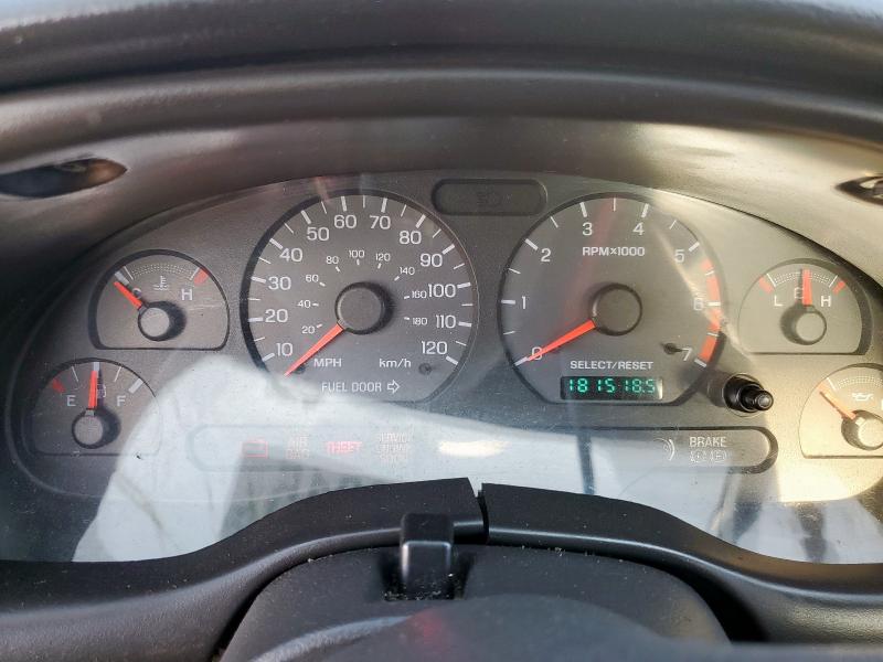 Photo 9 from auction – 2000 FORD MUSTANG with VIN 1FAFP4045YF298236