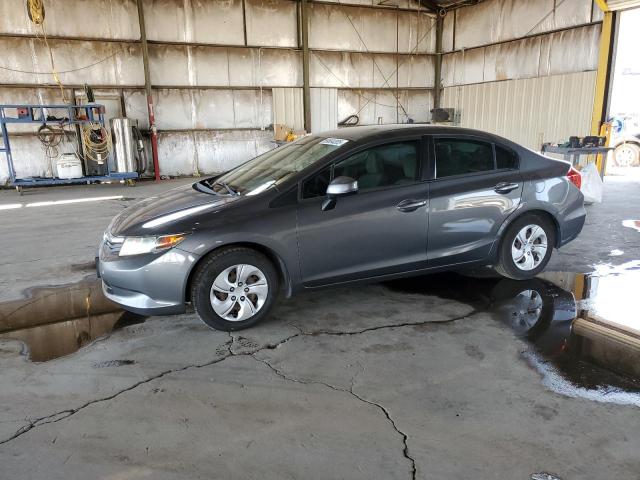 HONDA CIVIC LX 2012 with VIN 2HGFB2F52CH607862 - Photo from auction
