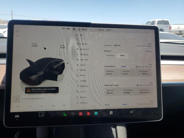 Photo 9 from auction – 2024 TESLA MODEL Y with VIN 7SAYGDEF2RF199217