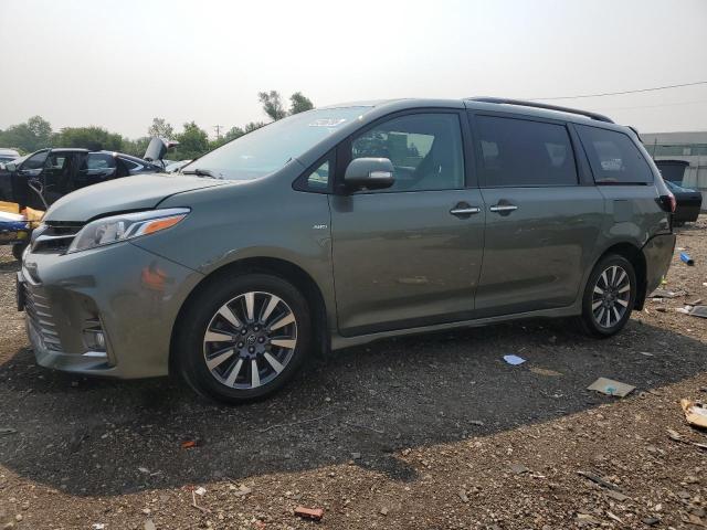 TOYOTA SIENNA XLE 2018 with VIN 5TDDZ3DC5JS191040 - Photo from auction