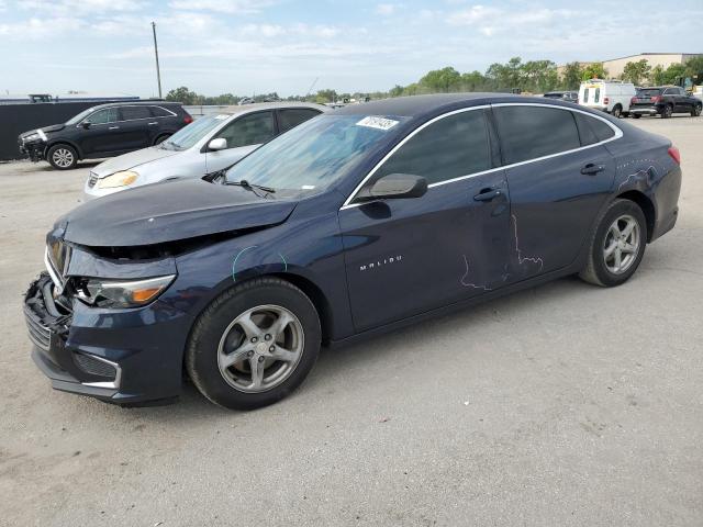 CHEVROLET MALIBU LS 2018 with VIN 1G1ZB5ST0JF127747 - Photo from auction