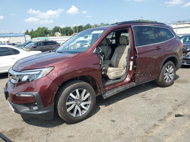 HONDA PILOT EXL 2021 with VIN 5FNYF6H53MB098534 - Photo from auction