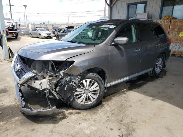 NISSAN PATHFINDER S 2019 with VIN 5N1DR2MN7KC634993 - Photo from auction