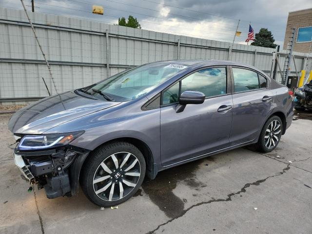 Photo 1 from auction – 2015 HONDA CIVIC EXL with VIN 2HGFB2F93FH515117