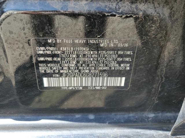 Photo 14 from auction – 2016 SUBARU CROSSTREK with VIN JF2GPADC6G8271596
