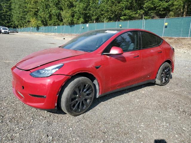 TESLA MODEL Y 2021 with VIN 5YJYGDED7MF181395 - Photo from auction