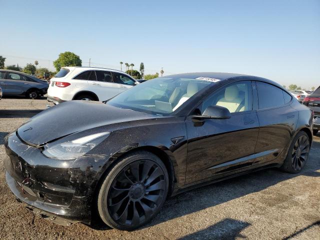 TESLA MODEL 3 2023 with VIN 5YJ3E1EA2PF459371 - Photo from auction