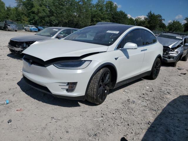 TESLA MODEL X 2017 with VIN 5YJXCBE28HF061119 - Photo from auction
