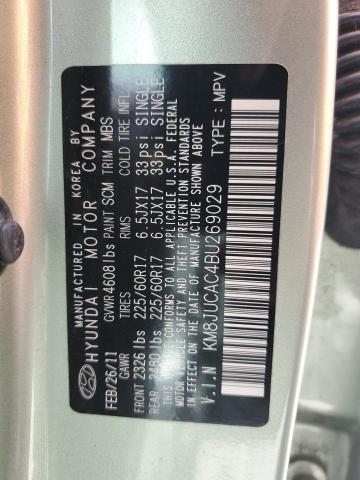 Photo 14 from auction – 2011 HYUNDAI TUCSON GLS with VIN KM8JUCAC4BU269029
