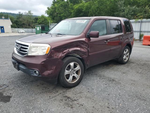 HONDA PILOT EXL 2013 with VIN 5FNYF4H52DB021691 - Photo from auction