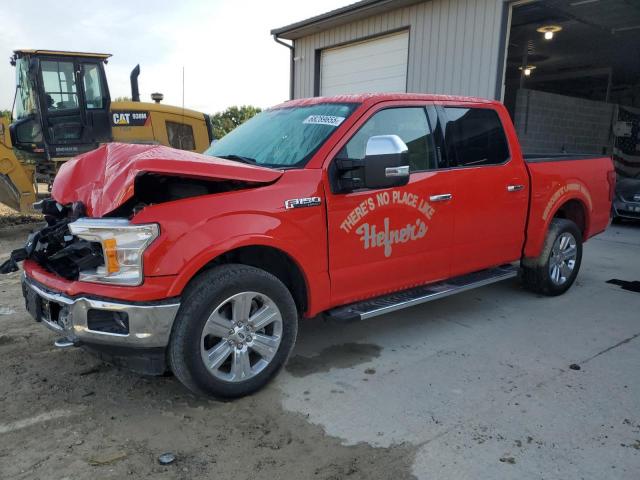 FORD F150 SUPERCREW 2018 with VIN 1FTEW1E55JFC60293 - Photo from auction