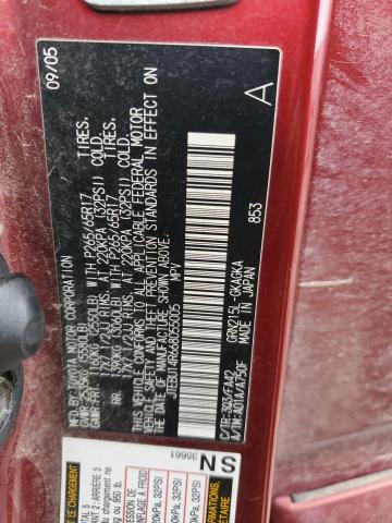 Photo 14 from auction – 2006 TOYOTA 4RUNNER SR with VIN JTEBU14R668055005