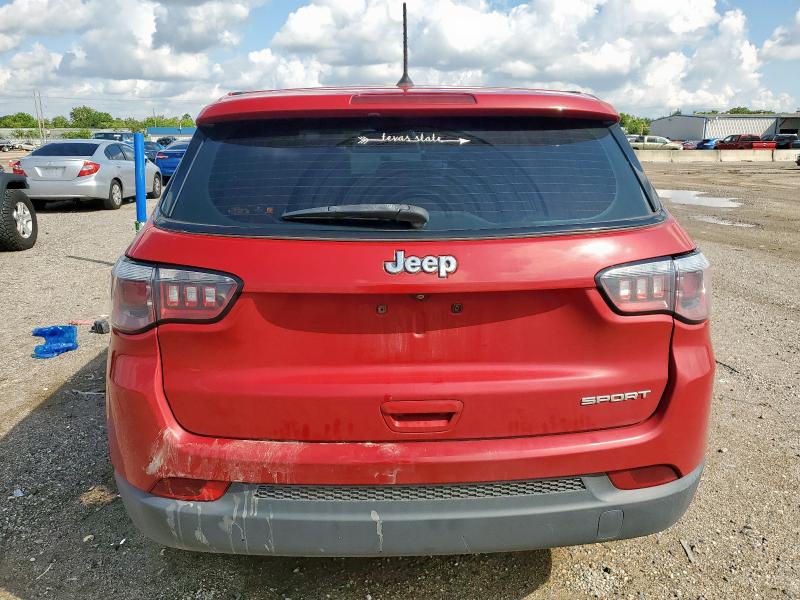 Photo 6 from auction – 2018 JEEP COMPASS SPORT with VIN 3C4NJCAB5JT411323
