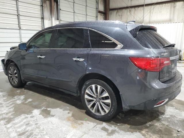 Photo 2 from auction – 2014 ACURA MDX TECHNO with VIN 5FRYD4H40EB017619