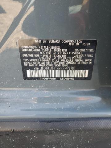 Photo 14 from auction – 2024 SUBARU CROSSTREK with VIN JF2GUADC2RH392184