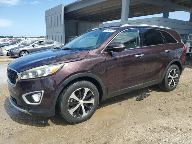 KIA SORENTO EX 2016 with VIN 5XYPH4A14GG025722 - Photo from auction