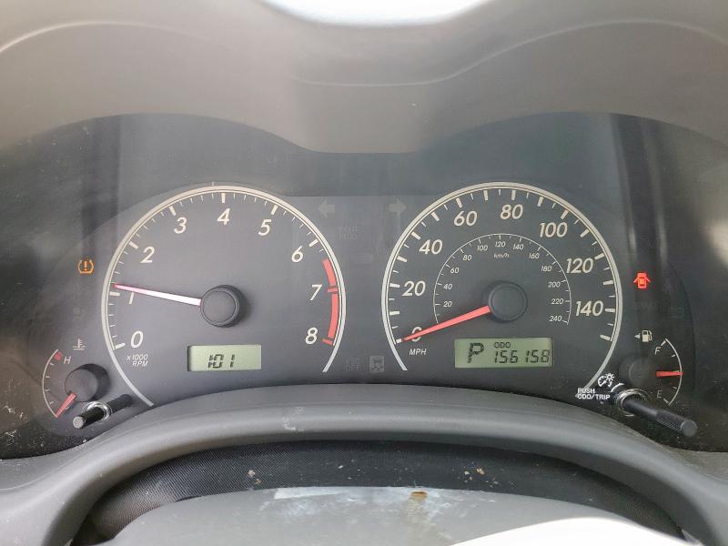 Photo 9 from auction – 2009 TOYOTA COROLLA BA with VIN JTDBL40E399038690