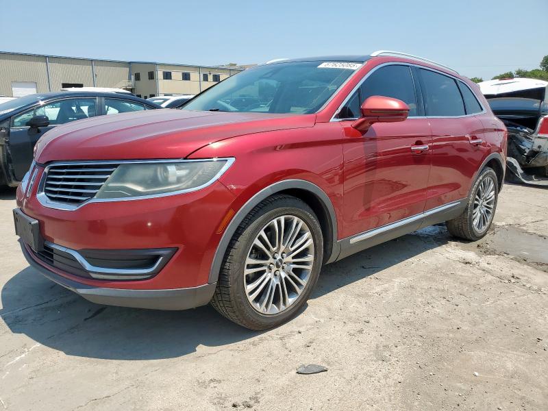 LINCOLN MKX RESERVE 2016 with VIN 2LMTJ6LR7GBL30380 - Photo from auction