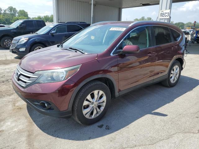 HONDA CR-V EXL 2014 with VIN 5J6RM4H76EL101046 - Photo from auction