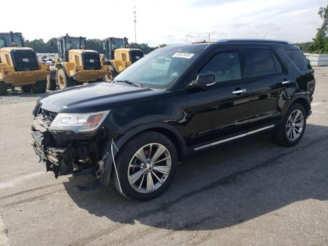 FORD EXPLORER LIMITED 2018 with VIN 1FM5K7F81JGA28271 - Photo from auction