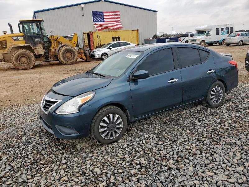 NISSAN VERSA S 2015 with VIN 3N1CN7AP9FL802967 - Photo from auction
